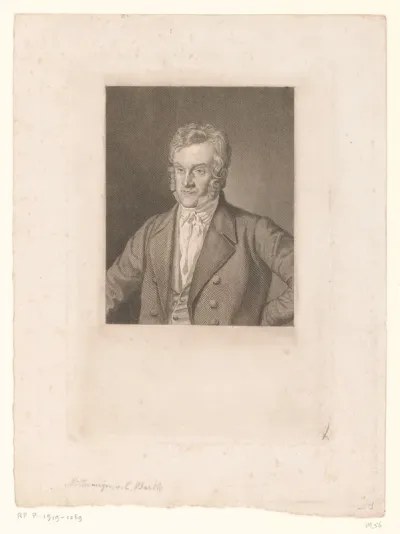 Portret van Karl Joseph Anton Mittermaier