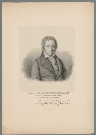 Portret van Karl Joseph Hieronymus Windischmann