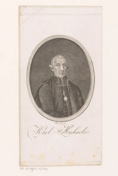 Portret van Karl Joseph Michaeler