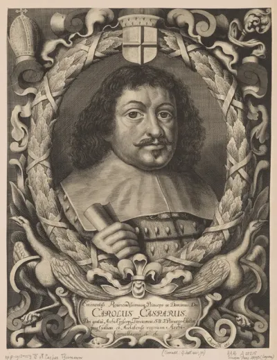 Portret van Karl Kaspar von der Leyen