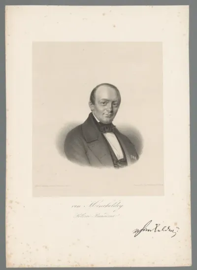 Portret van Karl Ludwig Friedrich von Hinckeldey