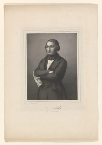 Portret van Karl Ludwig von der Pfordten