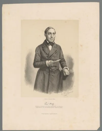 Portret van Karl Mathy