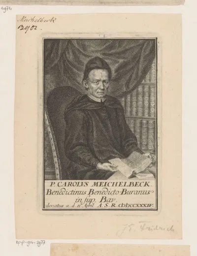 Portret van Karl Meichelbeck