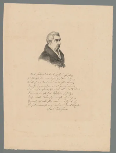 Portret van Karl Müchler