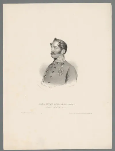 Portret van Karl Philipp Borromäus zu Schwarzenberg