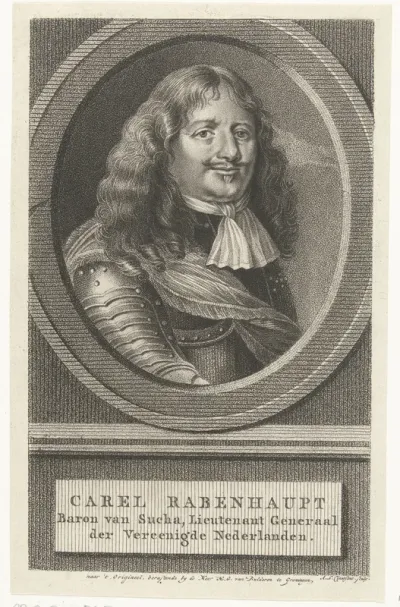 Portret van Karl Rabenhaupt
