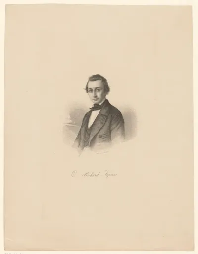 Portret van Karl Richard Lepsius