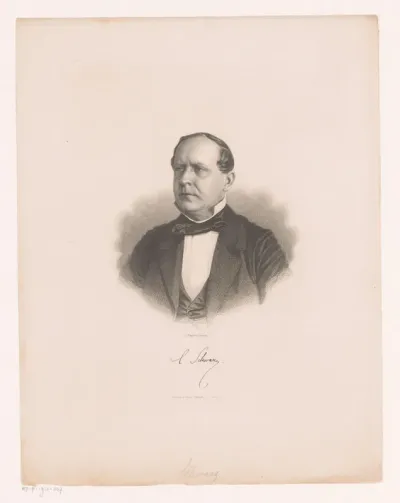 Portret van Karl Schwarz