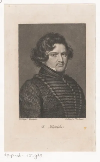 Portret van Karl Spindler