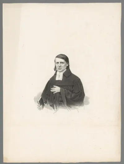 Portret van Karl Theodor Albert Liebner