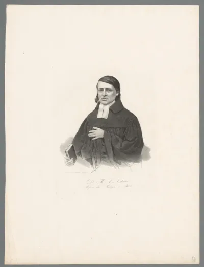 Portret van Karl Theodor Albert Liebner