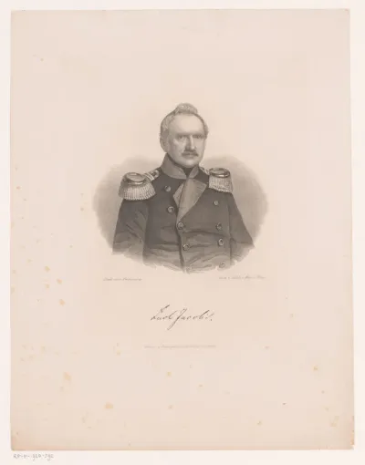 Portret van Karl von Jacobi