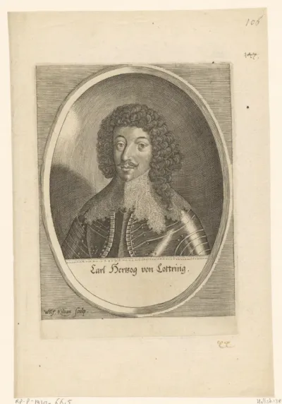 Portret van Karl von Lotharingen
