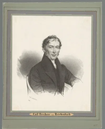 Portret van Karl von Reichenbach