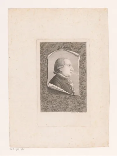 Portret van Karl Wilhelm Hilchenbach