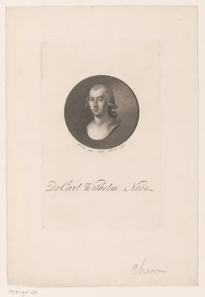 Portret van Karl Wilhelm Nose