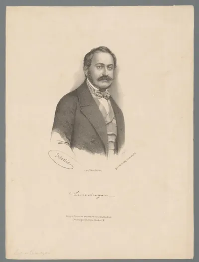 Portret van Karl zu Leiningen