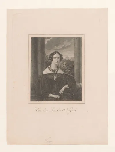 Portret van Karoline Pierson