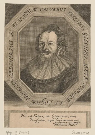 Portret van Kaspar Ebel