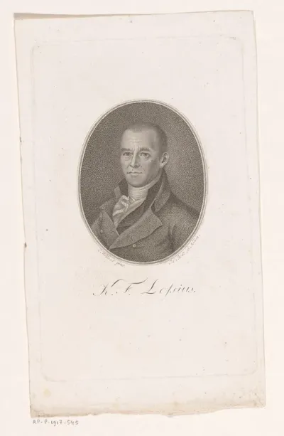 Portret van Kaspar Friedrich Lossius