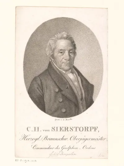 Portret van Kaspar Heinrich von Sierstorpff