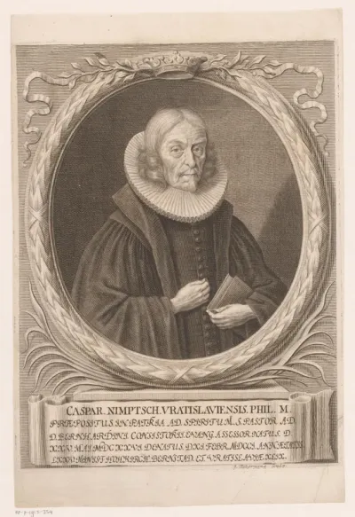 Portret van Kaspar Nimptsch