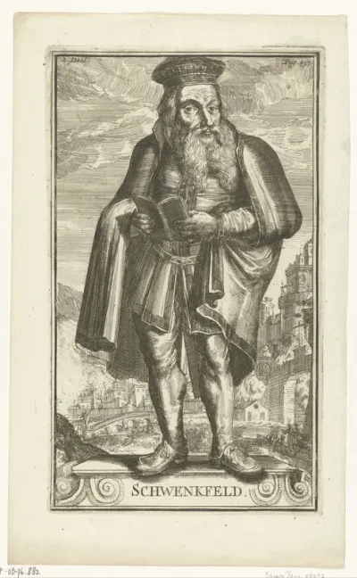 Portret van Kaspar Schwenkfeld