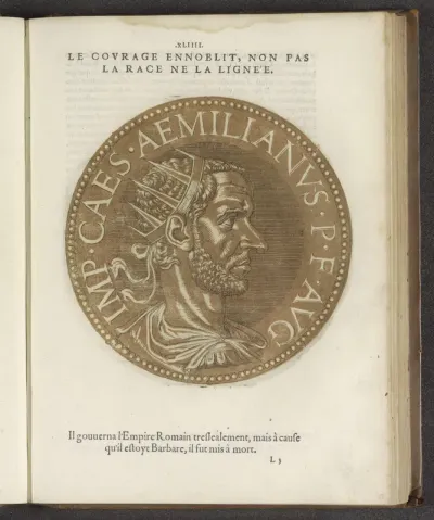 Portret van keizer Aemilianus