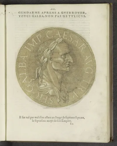 Portret van keizer Alba