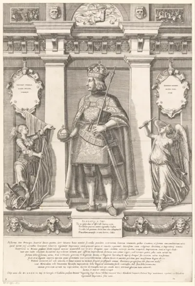 Portret van keizer Albrecht II