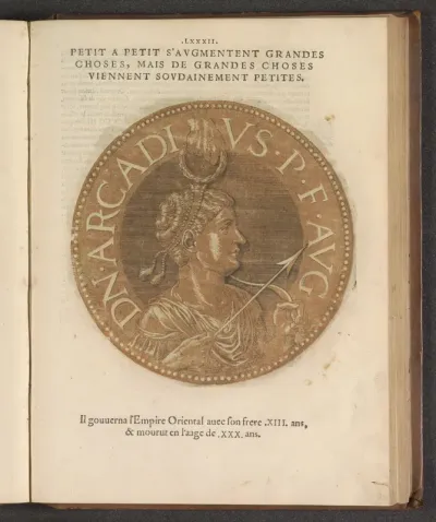 Portret van keizer Arcadius
