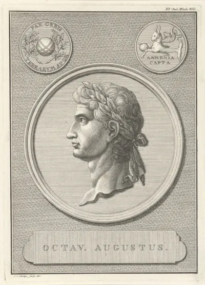 Portret van keizer Augustus