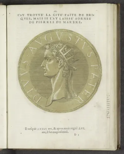 Portret van keizer Augustus