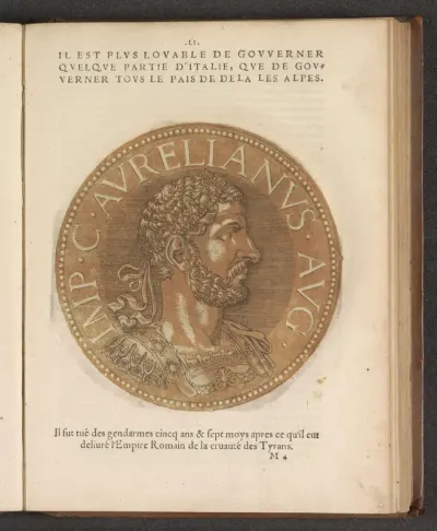 Portret van keizer Aurelianus
