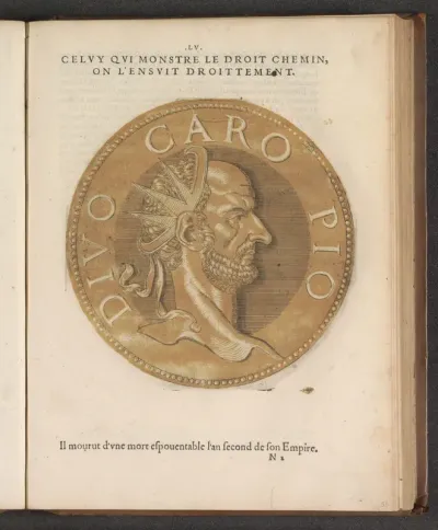 Portret van keizer Carus