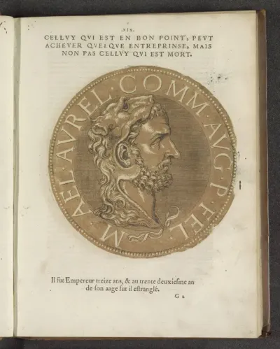 Portret van keizer Commodus