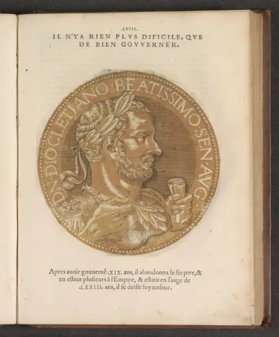 Portret van keizer Diocletianus