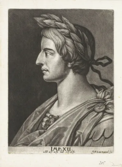 Portret van keizer Domitianus