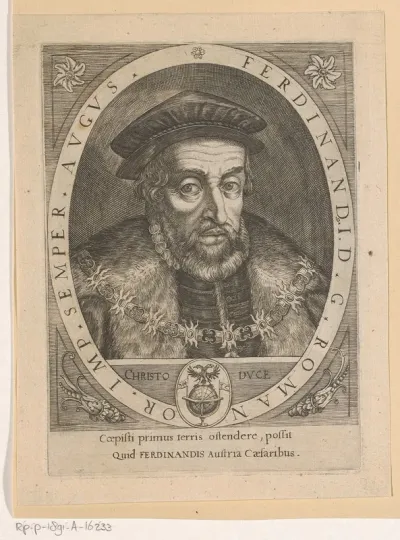 Portret van keizer Ferdinand I