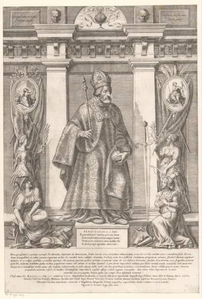 Portret van keizer Ferdinand I