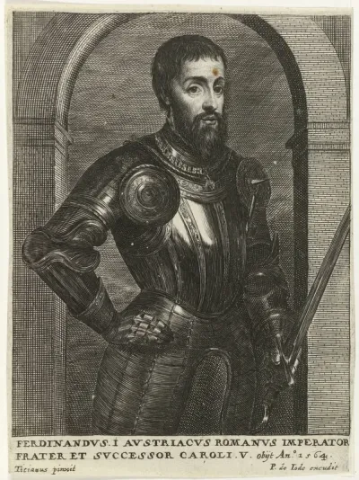 Portret van keizer Ferdinand I