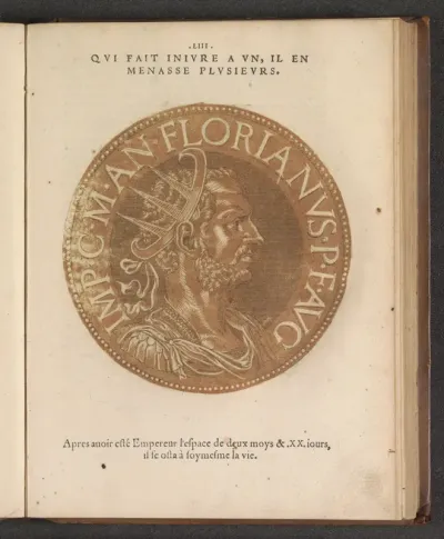 Portret van keizer Florianus