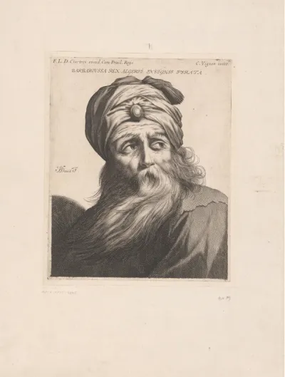 Portret van keizer Frederik I Barbarossa