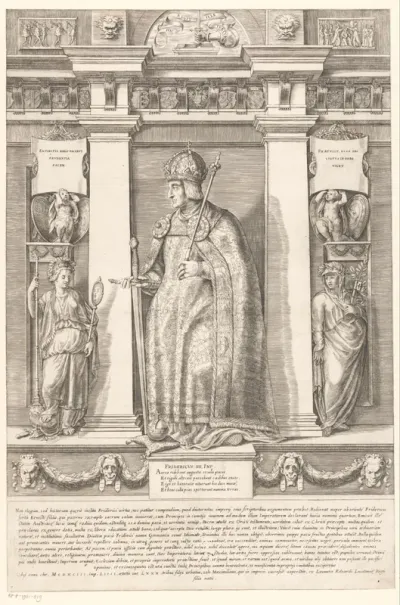 Portret van keizer Frederik III