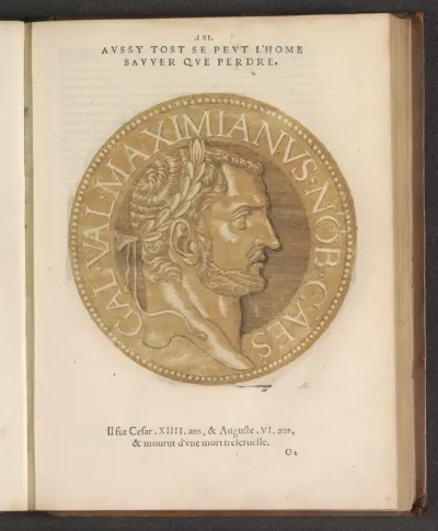 Portret van keizer Galerius