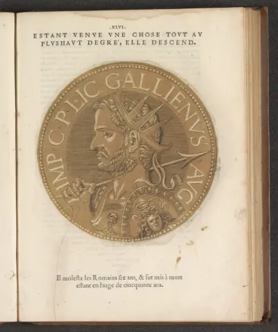 Portret van keizer Gallienus