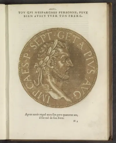 Portret van keizer Geta