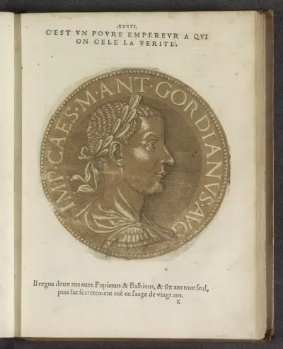 Portret van keizer Gordianus III