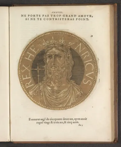Portret van keizer Hendrik II de Heilige